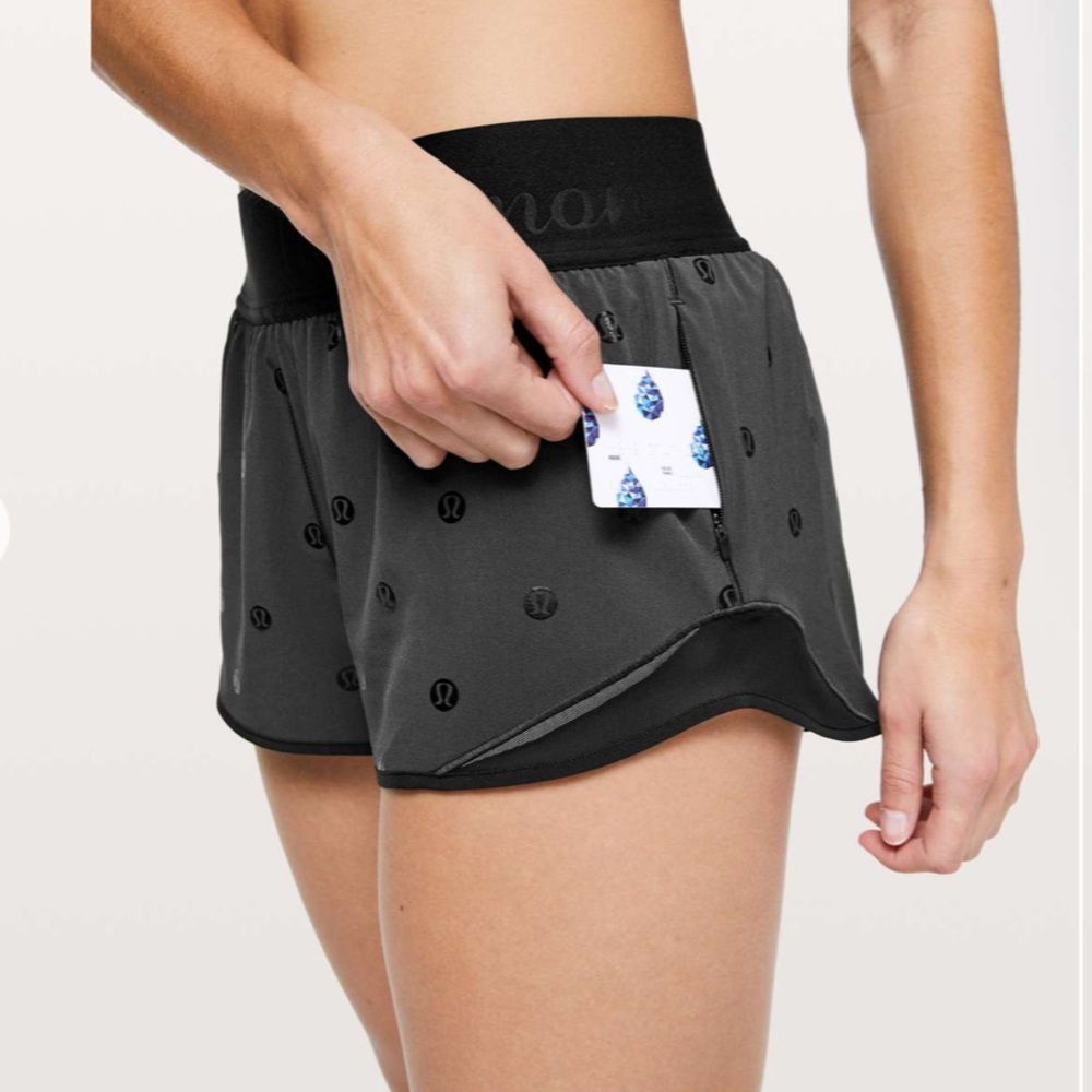 Lululemon Hotty Hot Short *Special Edition 2.5" Black size 6